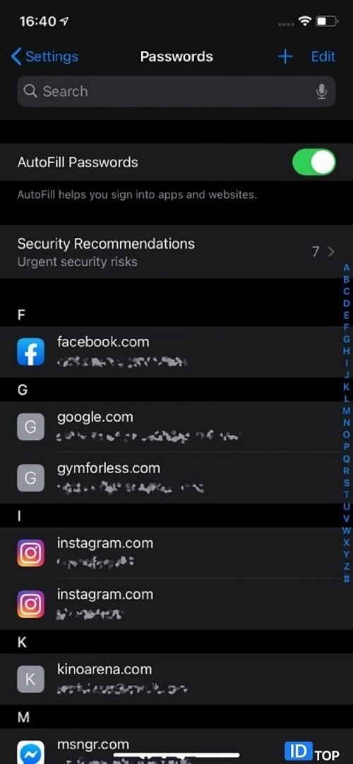  امنیت در iOS 14
