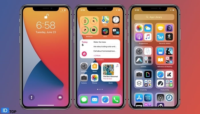 اپ لایبری آیفون تغییرات اپ لایبری