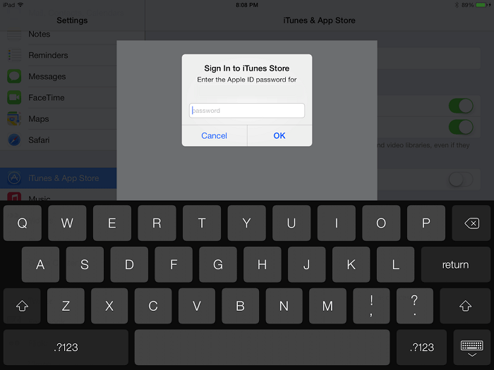 وارد کردن اپل آیدی در آیفون