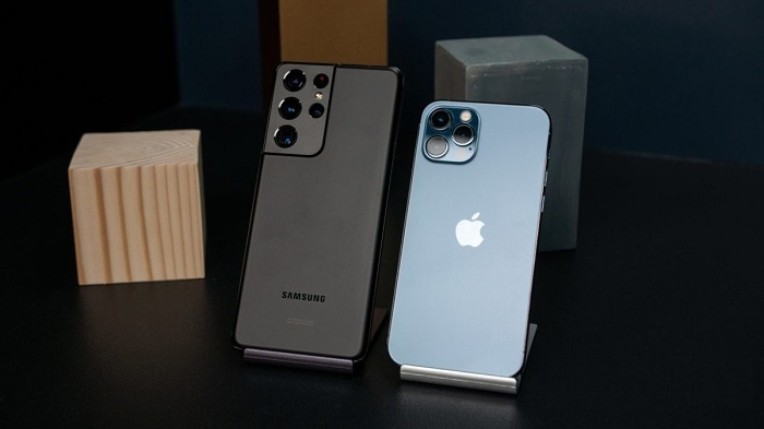 مقایسه آیفون 12 پرومکس و گلکسی اس 21 اولترا