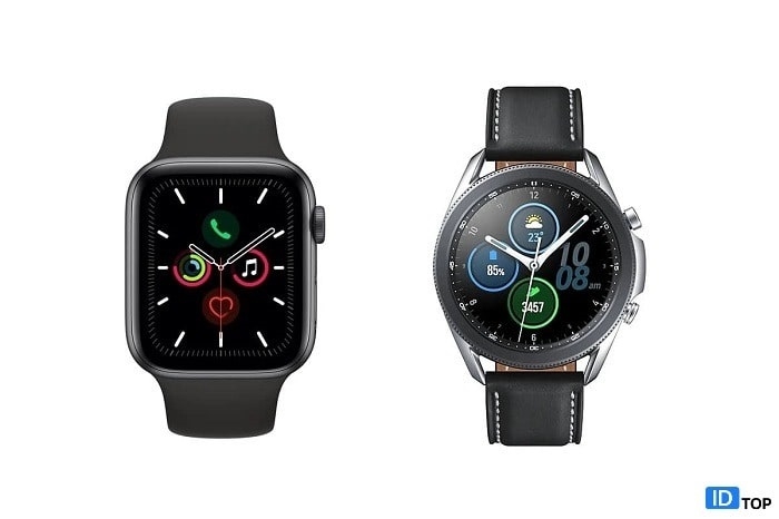 مقایسه اپل واچ 5 با گلکسی واچ 3