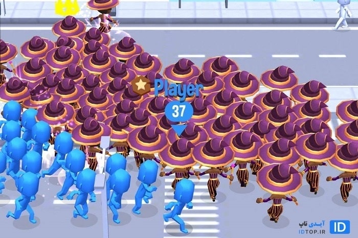 بازی Crowd City در آیفون بازی Crowd City