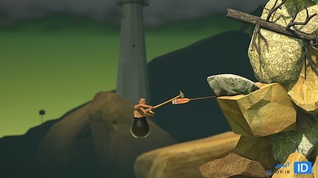 بازی Getting Over It With Bennett Foddy بازی Getting Over It With Bennett Foddy