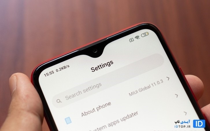 صفحه نمایش ردمی 8a صفحه نمایش ردمی 8a