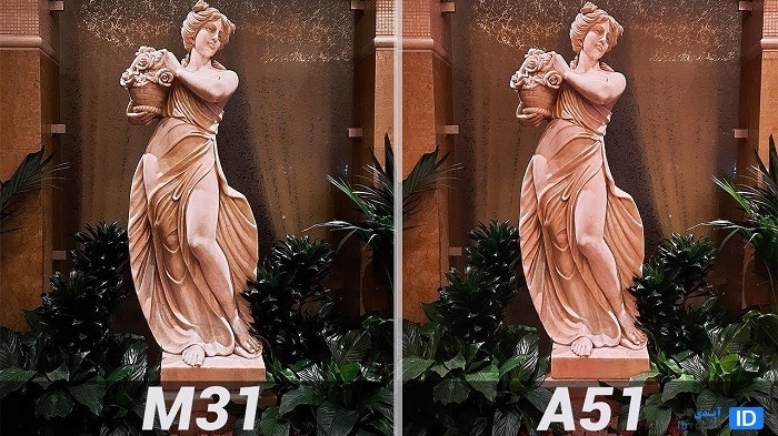 مقایسه دوربین گلسی M31 و گلکسی A51 مقایسه دوربین گلسی M31 و گلکسی A51