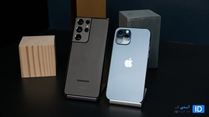 مقایسه آیفون 12 پرومکس و گلکسی اس 21 اولترا