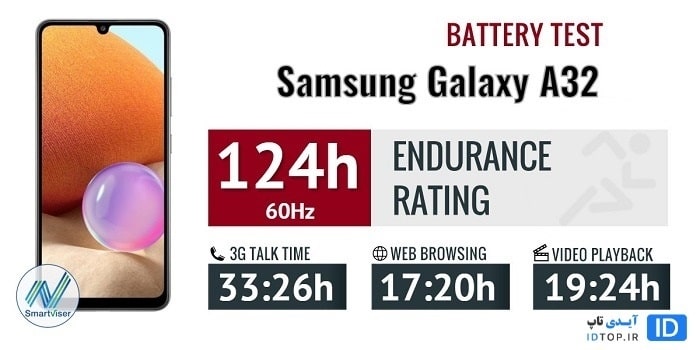 عملکرد باتری گلکسی آ 32 گلکسی آ 32