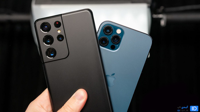 مقایسه آیفون 12 پرومکس و گلکسی اس 21 اولترا