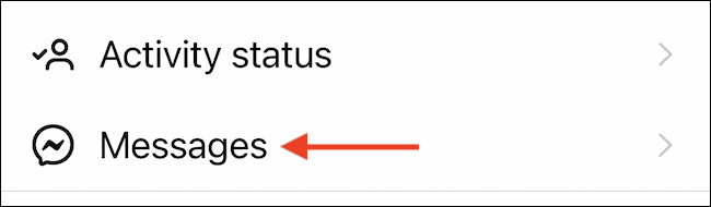 غیر فعال کردن Message Requests