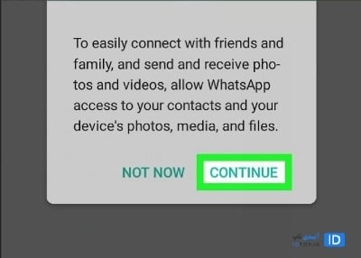 نصب واتساپ روی گوشی اندروید